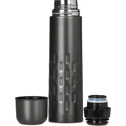 Serendipio Binary Stainless Steel Vacuum Flask Open
